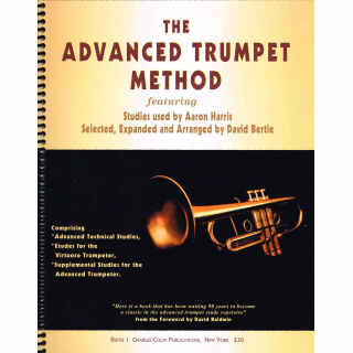 The Advanced Trumpet Method by Aaron Harris, Spiral-Bound (BERTIE 1)