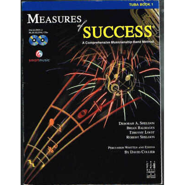 Measures of Success - Tuba Book 1 - Includes 2 Play Along CDs (BB208TU)