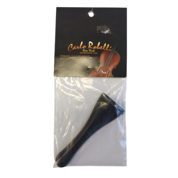 Open Box - Carlo Robelli Tulip Shaped Hardwood 4/4 Violin Tailpiece