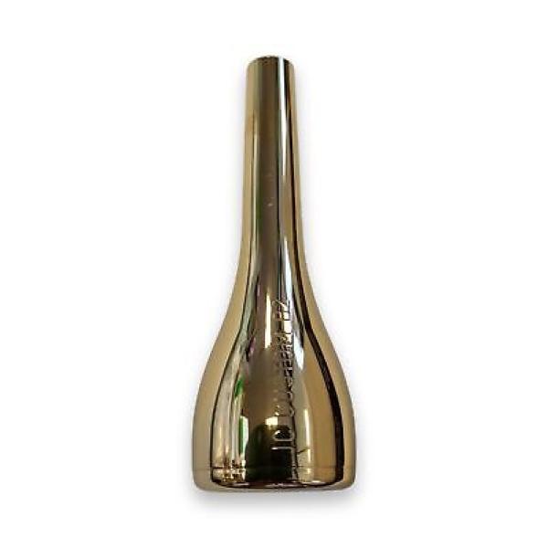 JC Custom Trumpet Mouthpiece - New Glass - B2 (1 1/4) - Gold Finish - Image 2