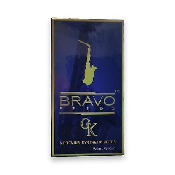 Bravo Alto Saxophone Synthetic Reeds Strength 2 - Box of 5