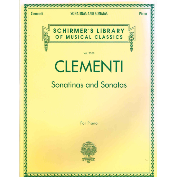 Clementi Sonatinas and Sonatas Vol. 2058 for Piano (HL50485899)