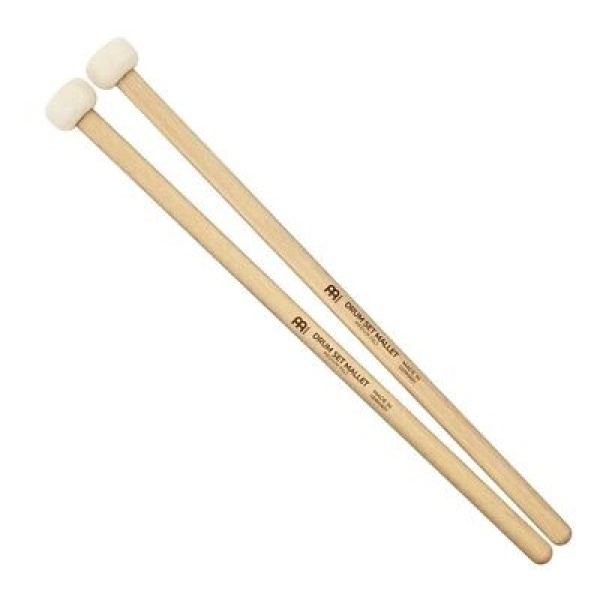 Meinl Stick & Brush Drum Set Mallet - Medium Felt, American Hickory (SB401)