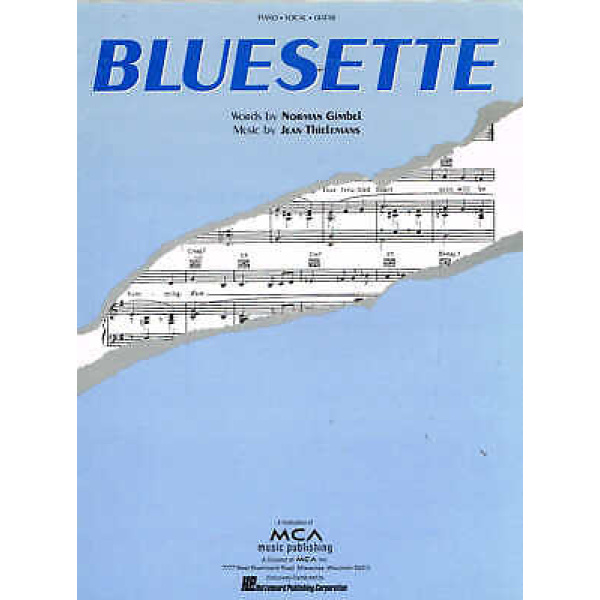Pre-Owned Bluesette By Norman Gimbel & Jean Thielemans - Piano/Vocal/Guitar (H..