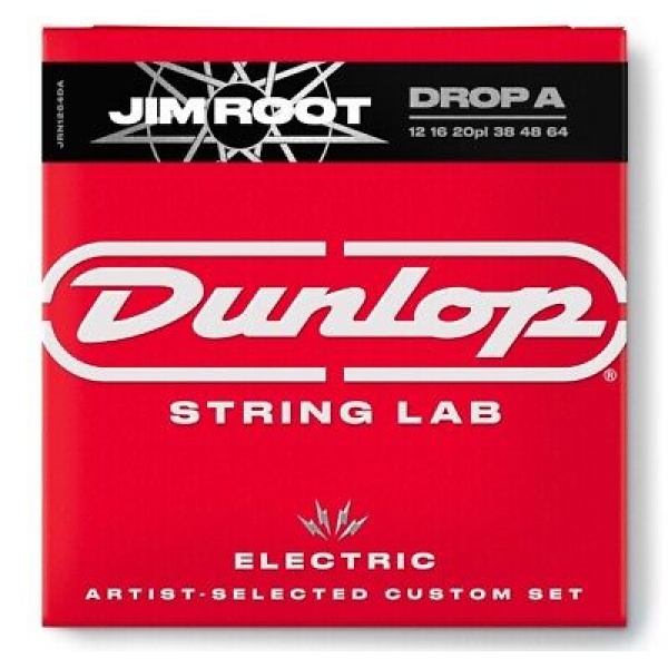 JIM DUNLOP Root Guitar Strings 12/64 (Drop A) - 6/Set