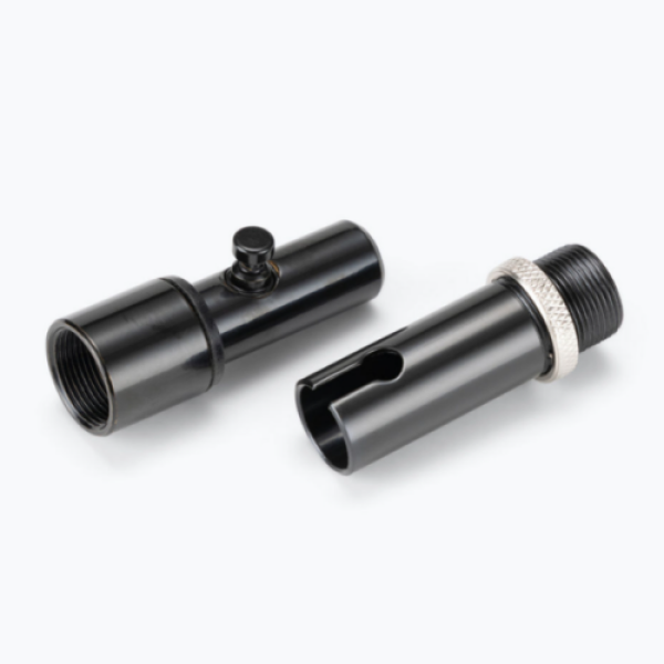 On Stage Quik-Release Mic Adapter - Black Finish (QK2) - Image 3
