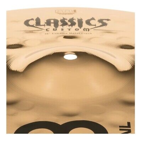 Meinl Cymbals - Crash - Classics Custom Extreme Metal - 16 Inch (CC16EMC-B) - Image 4
