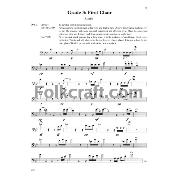 Richard Shuebruk - The Complete Shuebruk Lip Trainers For Trombone/Baritone [Hardcover] unknown author - Image 4