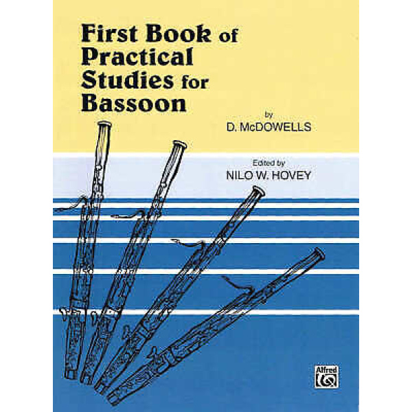 First Book of Practical Studies for Bassoon By D. McDowells (EL01513)