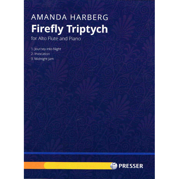 Firefly Triptych for Alto Flute & Piano by Amanda Harberg (114-42416)