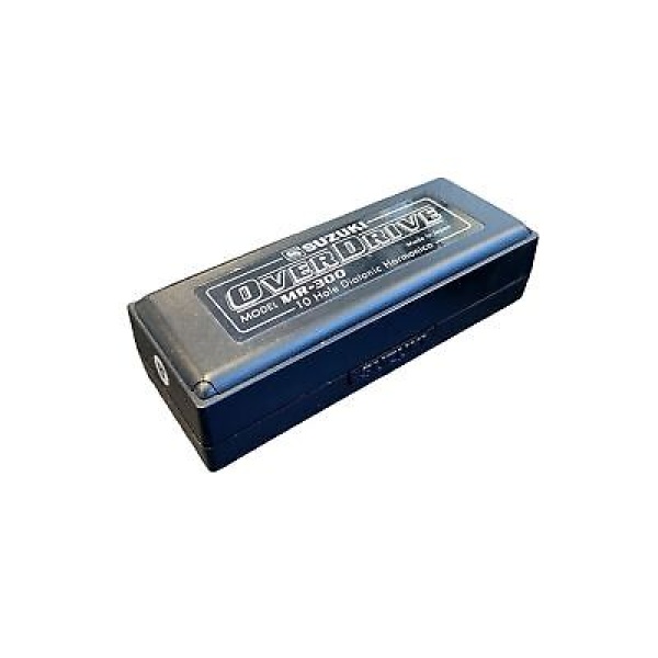 Suzuki Overdrive 10-Hole Diatonic Harmonica in Bb (MR-300) - Image 2