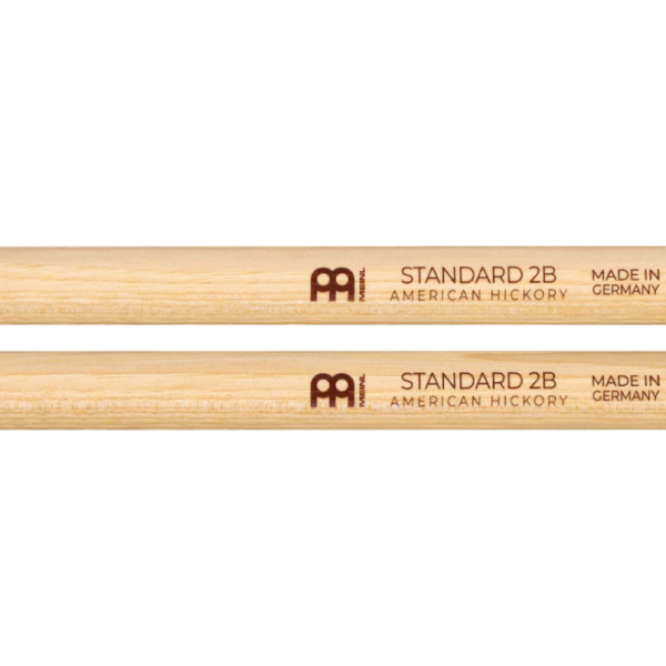 Meinl Stick & Brush Standard 2B - Hickory, Acord Wood Tip (SB144) - Image 4
