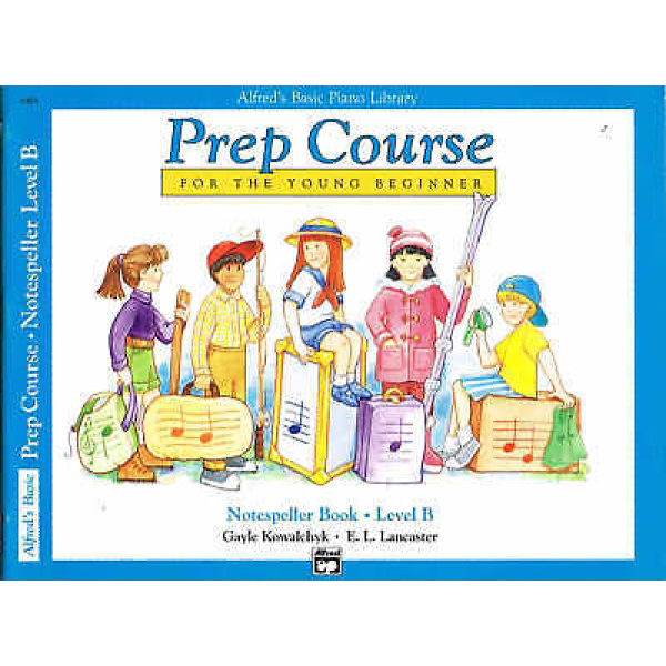 Pre-Owned Alfred's Basic Piano Library - Prep Course - Notespeller Book Level ..