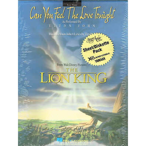 Can You Feel the Love Tonight - The Lion King - Elton John - Easy Piano (HL005..