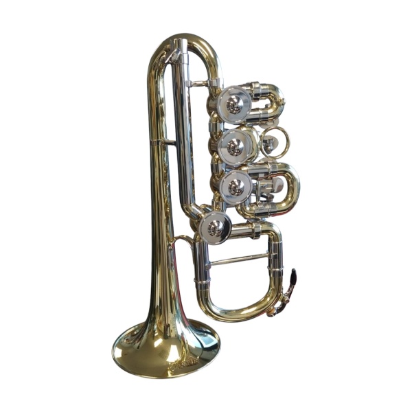 John Packer Piccolo Trumpet in Bb/A in Lacquer (JP154) - Image 2
