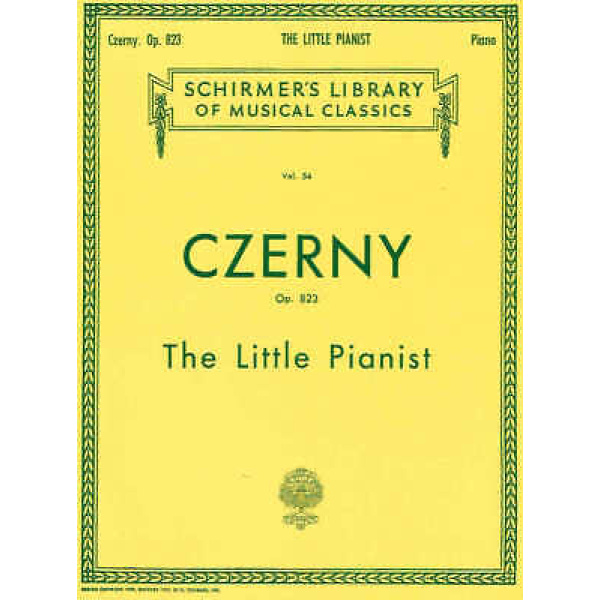 Czerny Op. 823 The Little Pianist - Vol. 54 (HL50252390)
