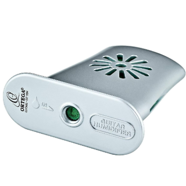 Ortega Acoustic Guitar Soundhole Humidifier - Silver Includes Sponge and Syrin..