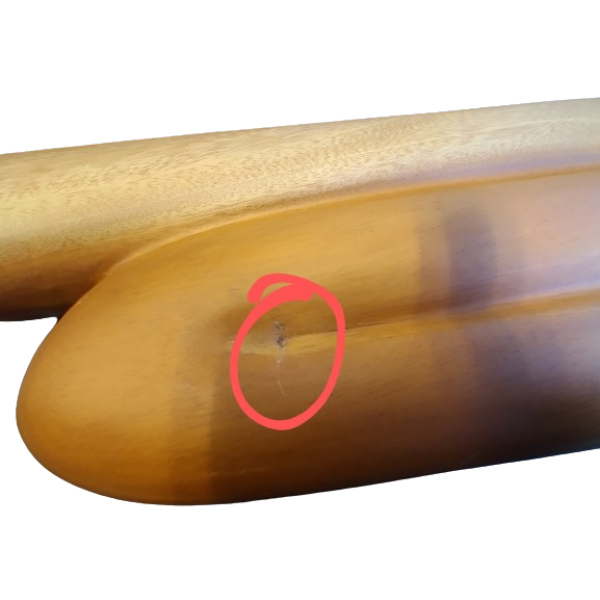 Pre-Owned Meinl Percussion Z-shaped Didgeridoo - Key of C - Natural (DDPROFZC) - Image 3