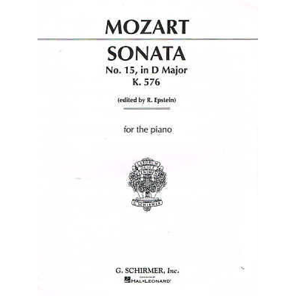 Pre-Owned Mozart Sonata No.15 in D Major K. 567 Edited by R. Epstein for the P..