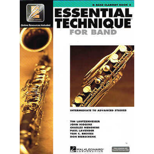 Pre-Owned Essential Technique 2000 - Bb Bass Clarinet - Book 3 - Includes CD (..