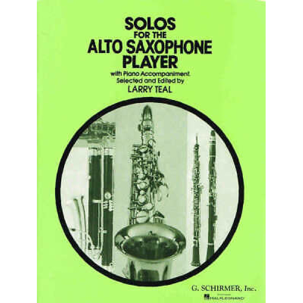 Solos For The Alto Saxophone Player by Larry Teal (HL50330580)