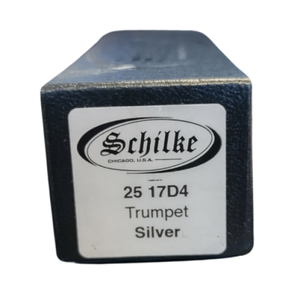 Schilke Standard Series Trumpet Mouthpiece Model 17D4 Finsihed in Silver Plate - Image 2