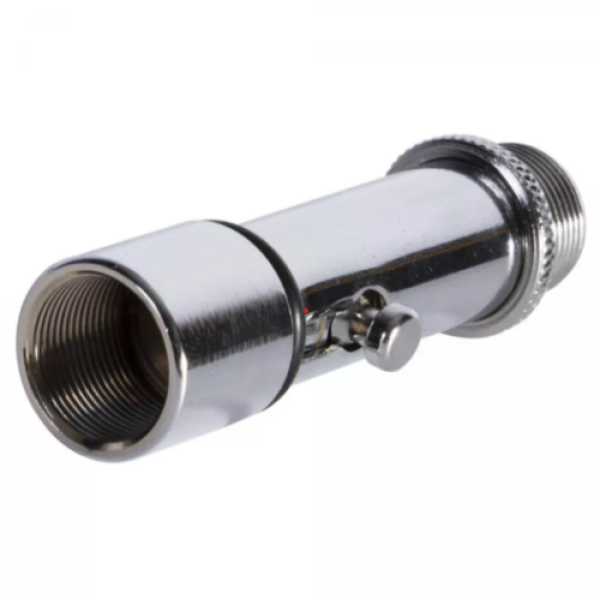 On Stage Gear, Quik-Release Mic Adapter, Chrome Finish(QK2) - Image 2