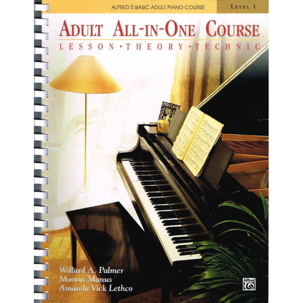 Pre-Owned Alfred's Basic Adult Piano Course - Level 1 (5753)