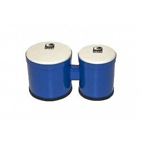 Toca Percussion Freestyle II Blue PVC Bongos - Model TF2B-B