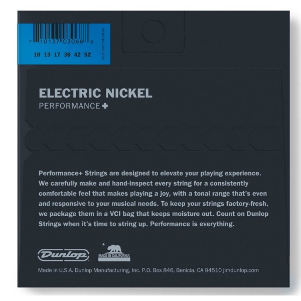 Jim Dunlop Electric Nickel Perfomance + 10/52 DEN1052 - Image 2