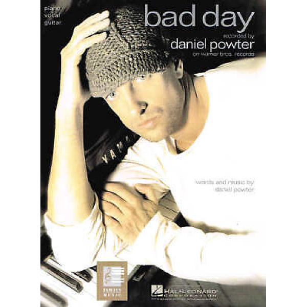 Bad Day - Daniel Powter - Piano/Vocal/Guitar (HL00353192)