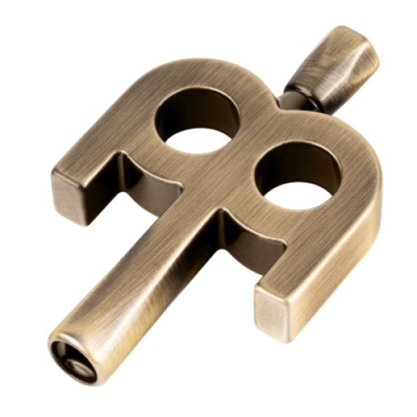 Meinl Stick & Brush Kinetic Key - Bronze Drum Tuning Tool (SB510)