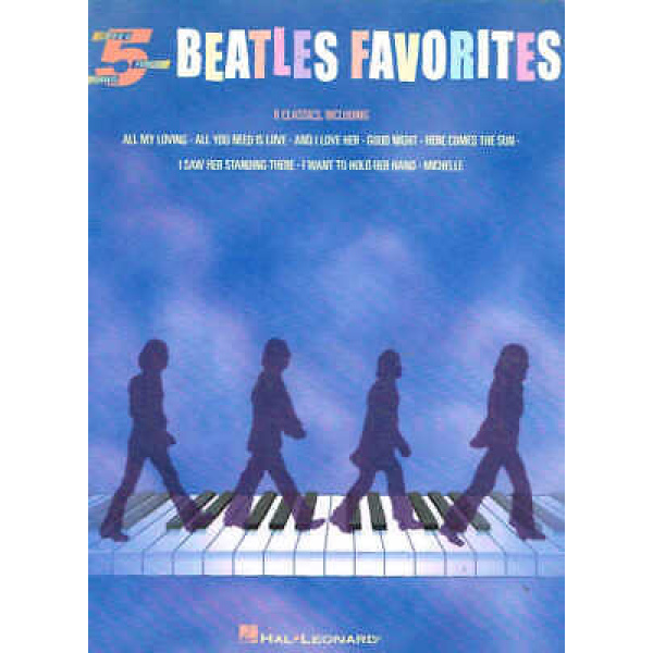 Pre-Owned Beatles Favorites - 8 Classics - Five Finger Piano (HL00310369)