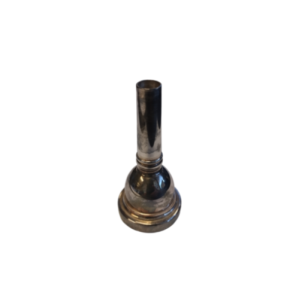 Open Box - Bach Small Shank Trombone Mouthpiece Model 12C Finished in Silver P..