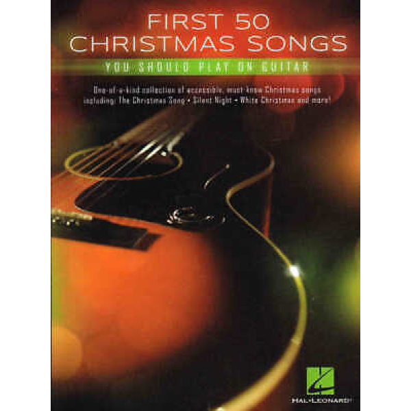 Pre-Owned First 50 Christmas Songs You Should Play On Guitar (HL00147009)