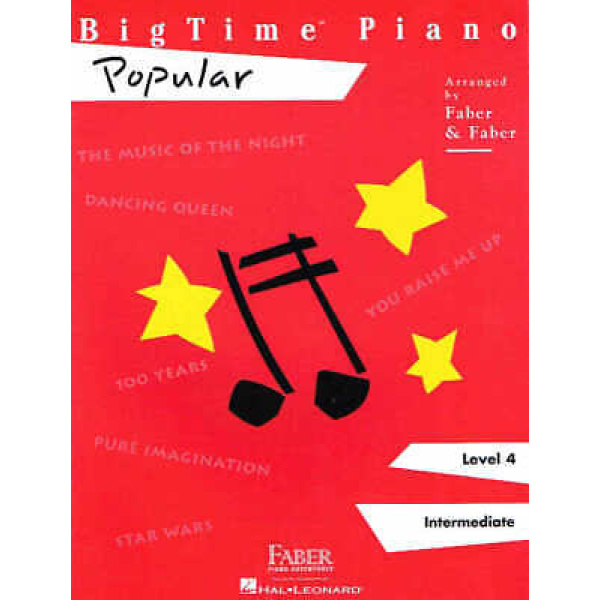 Big Time Piano - Popular - Level 4 & Above - Intemediate (HL00420118)