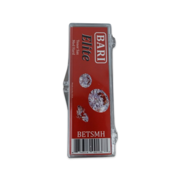 Bari Woodwind Elite Bb Tenor Saxophone Synthetic Reed Strength Medium Hard (3...