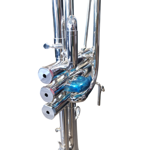 Schilke E3L Eb/D Trumpet in Silver Plate - Image 5