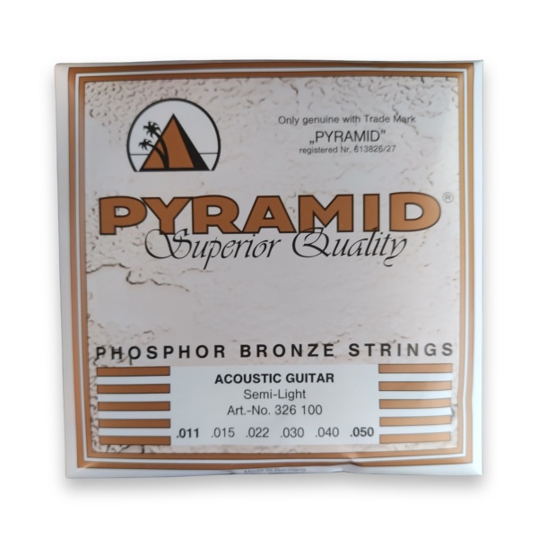 Pyramid SQ Strings - Phosphor Bronze - Acoustic Guitar - Semi Light (.011-.050)