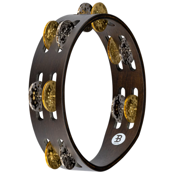 Meinl Percussion Compact Wood Tambourine 8 Inch (CTA2VM-WB)