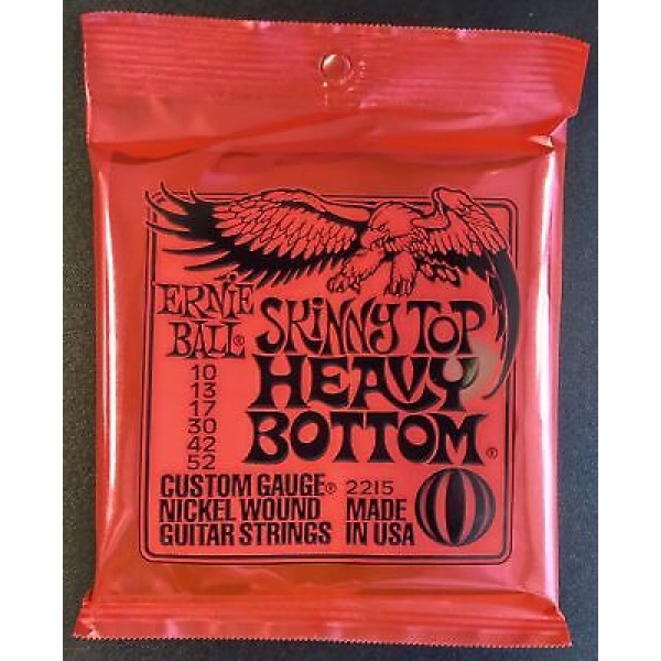 Ernie Ball Skinny Top Heavy Bottom Slinky Nickel Wound Electric Guitar Strings..