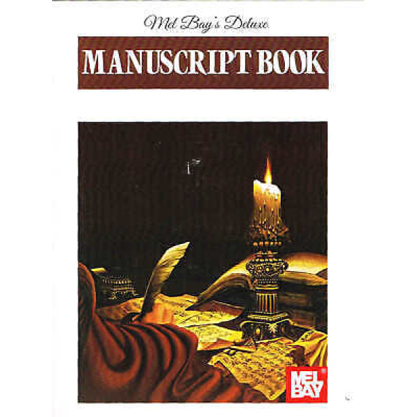Pre-Owned Mel Bay's Deluxe Manuscript Book - 24 Pages (MB93672)