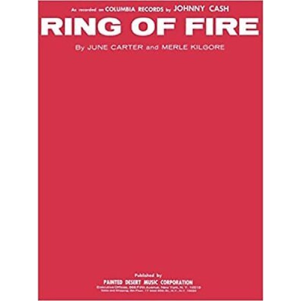 Ring Of Fire by June Carter - Piano Sheet Music (HL02117220)