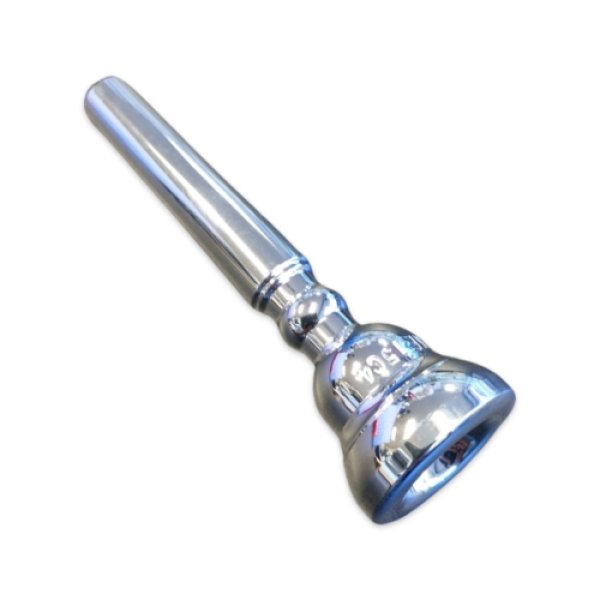 Schilke Standard Series Trumpet Mouthpiece Model 15C4 Finished in Silver Plate