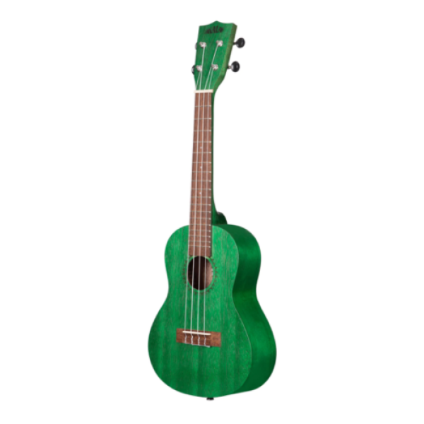 Kala Fern Green Watercolor Meranti Concert Ukulele (KA-MRT-GRN-C) - Image 4