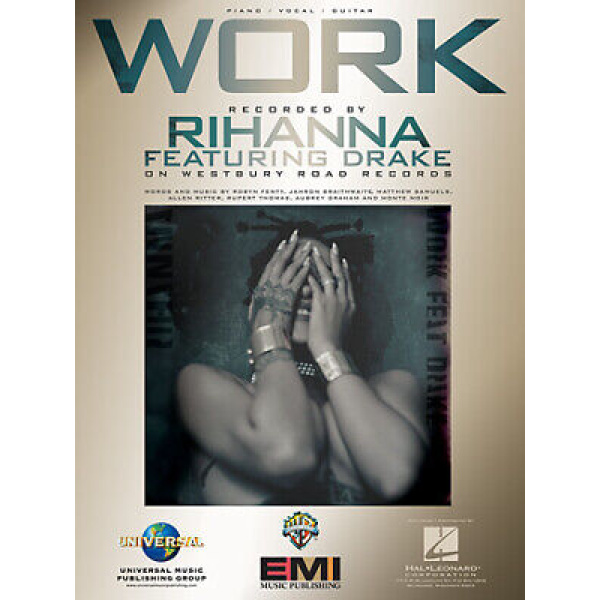 Work - Rihanna - Piano/Vocal/Guitar (HL00160291)