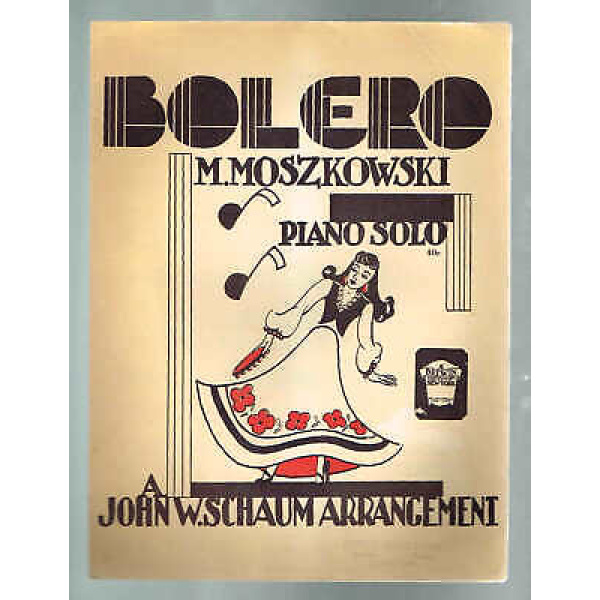 Pre Owned - Bolero M. Moszkowski - Piano Solo