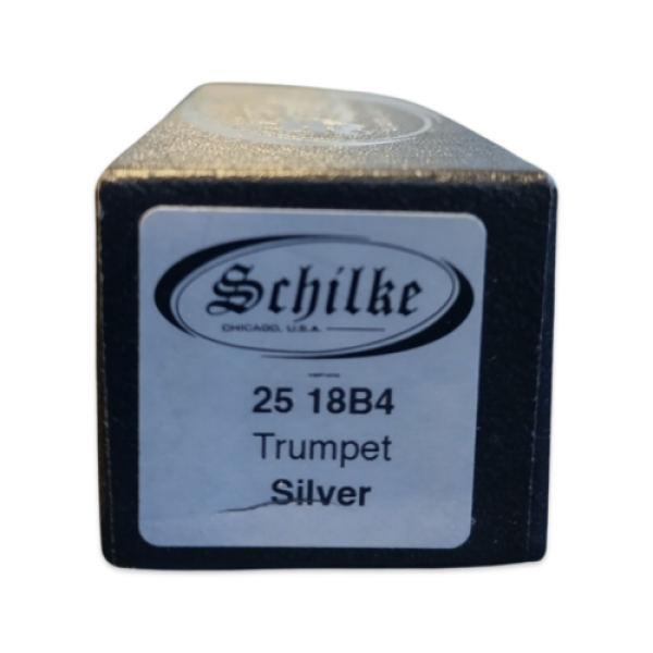 Schilke Standard Series Trumpet Mouthpiece Model 18B4 Finished in Silver Plate - Image 2