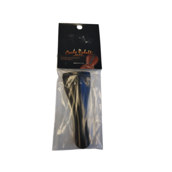 Open Box - Carlo Robelli Tulip Shaped Hardwood 1/8 Violin Tailpiece