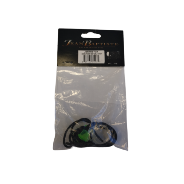Open Box - Jean Baptiste - Green Thumb Rest & Black Strap (JBRTRSTGX)